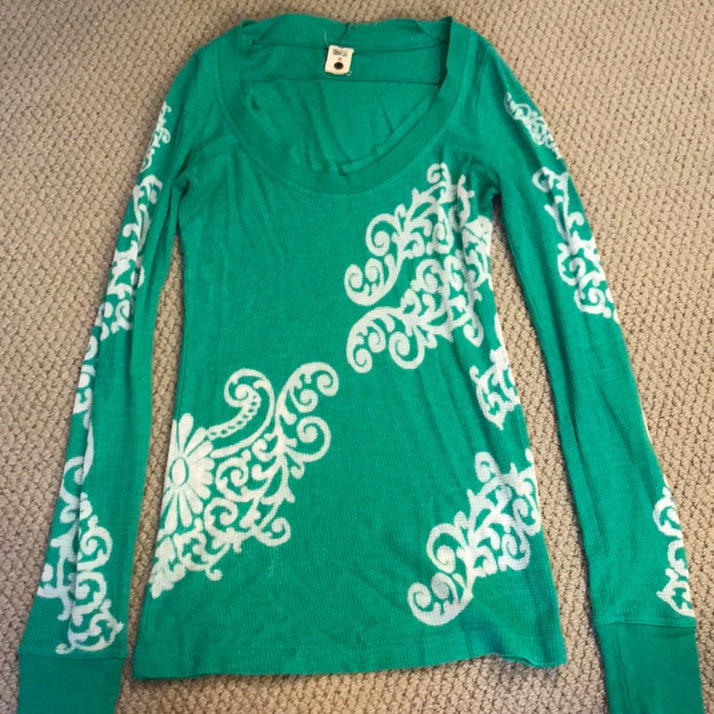 Free People thermal long sleeve